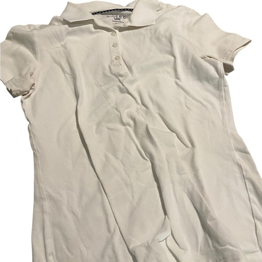 Lee Risers size small short sleeved women’s polo shirt see pics